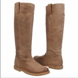 Frye Celia X stitch riding boots